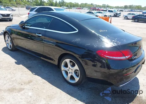 2017 Mercedes-Benz C 300 from USA, damaged, VIN WDDWJ4JB6HF357941